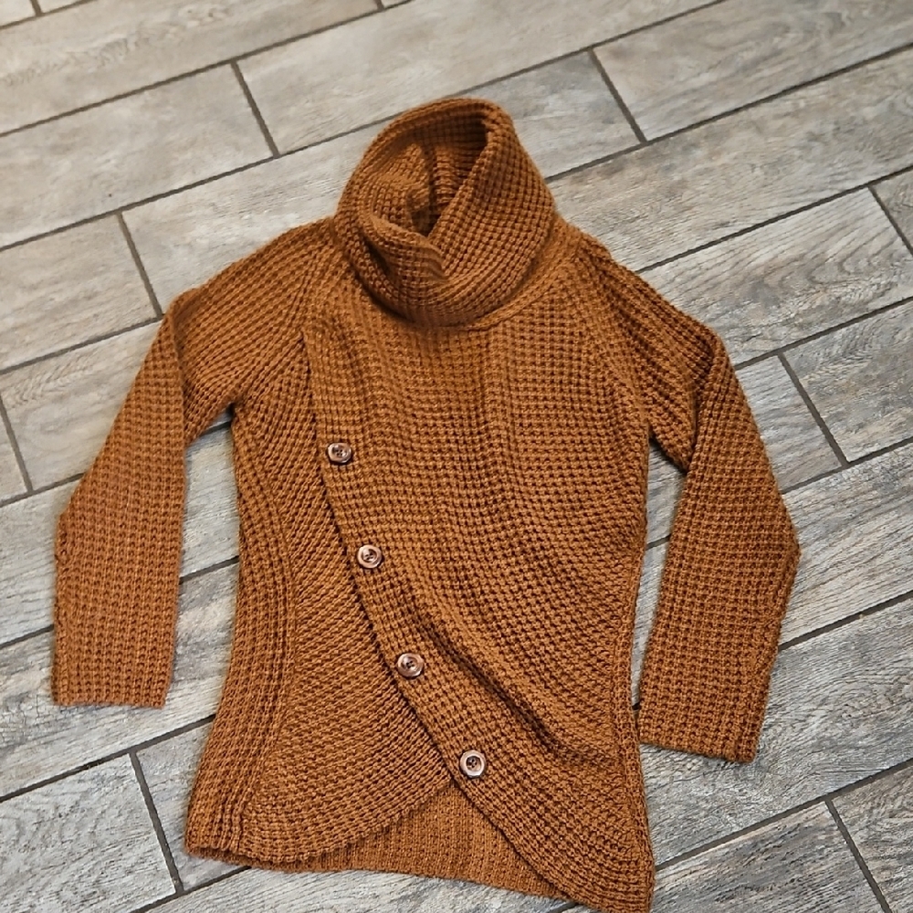 Brown Knit Sweater